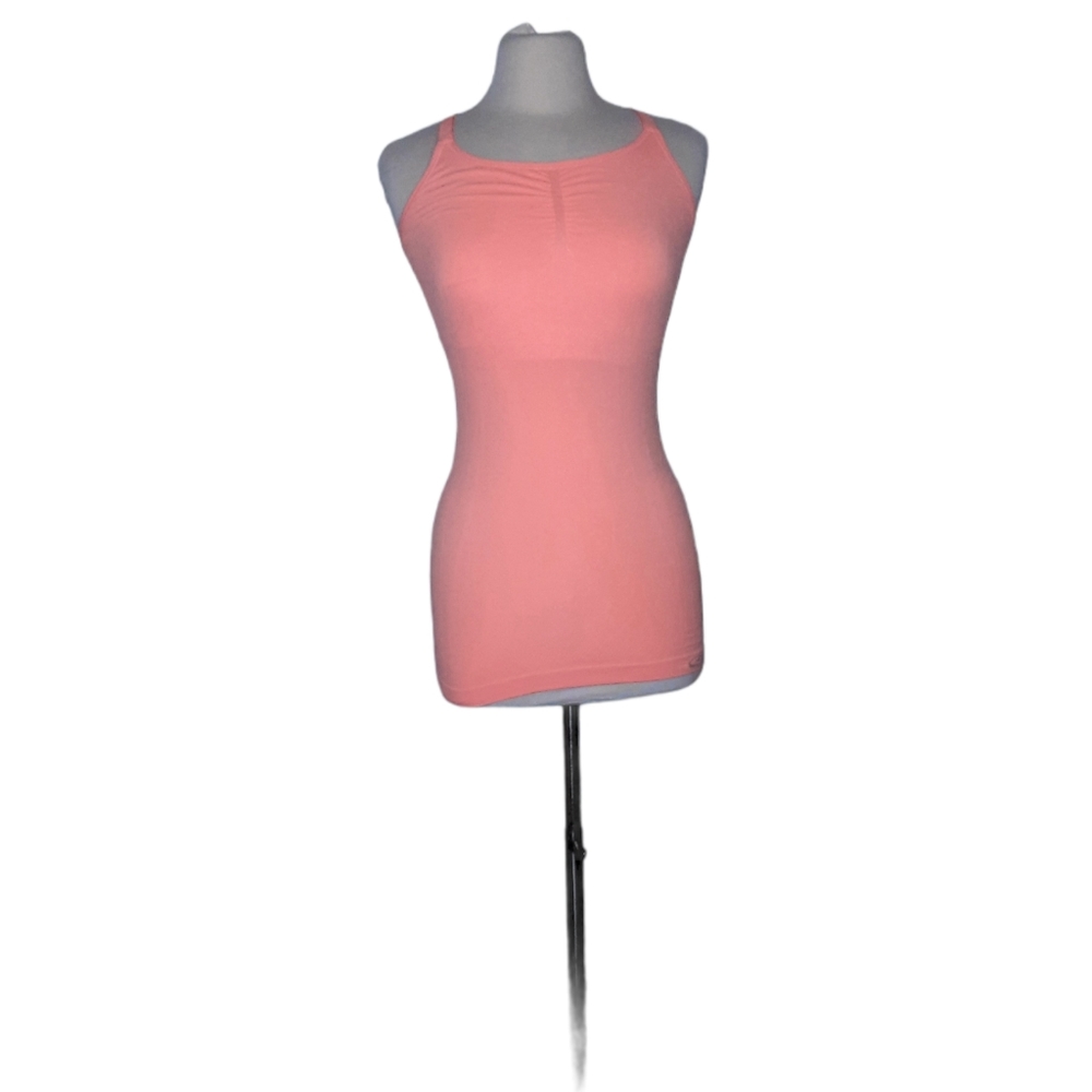 Champion S/P Peach Orange Relaxer Back Tank Top Shirt